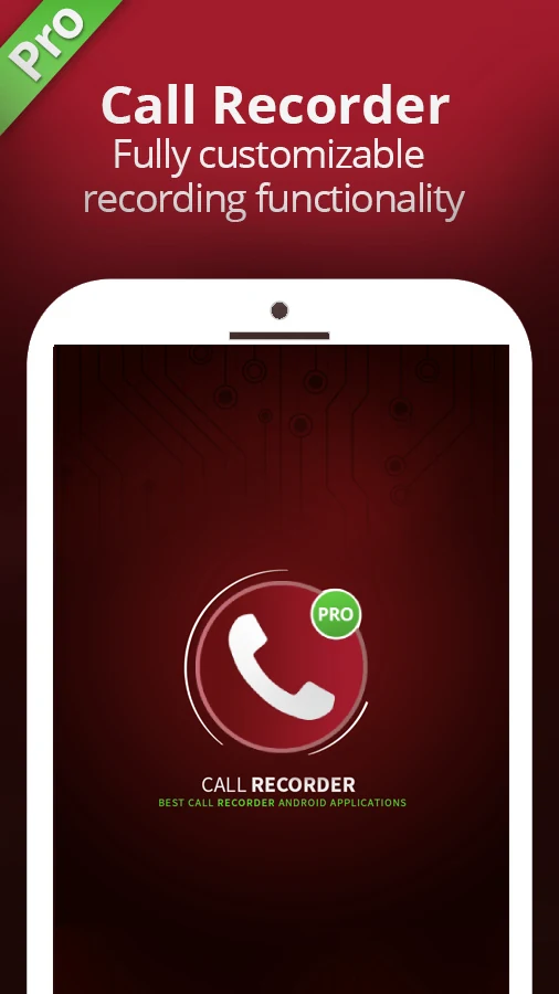 All Call Recorder list shown in an official Google Play screenshot